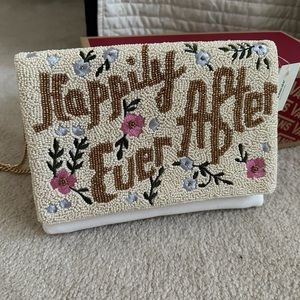 Crossbody beaded bag